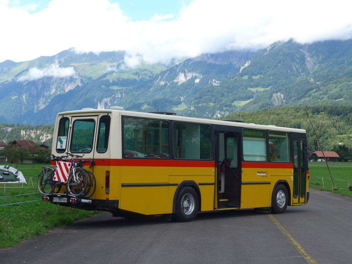 (183'620) - Bchi, Bussnang - TG 500'096 - NAW/Hess (ex Kng, Beinwil; ex Voegtlin-Meyer, Brugg Nr. 79) am 19. August 2017 in Unterbach, Rollfeld