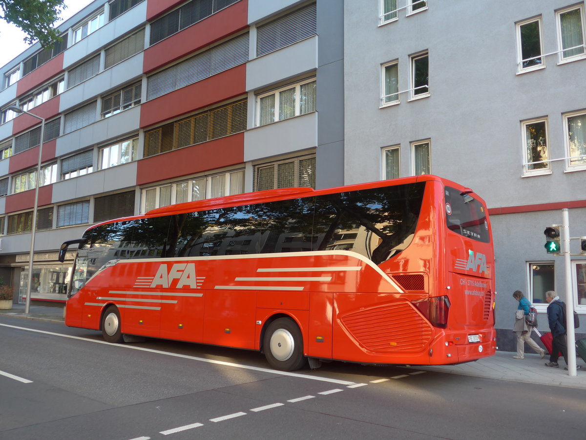 (183'819) - Aus der Schweiz: AFA Adelboden - Nr. 15/BE 26'702 - Setra am 22. August 2017 in Mannheim, H+ Hotel