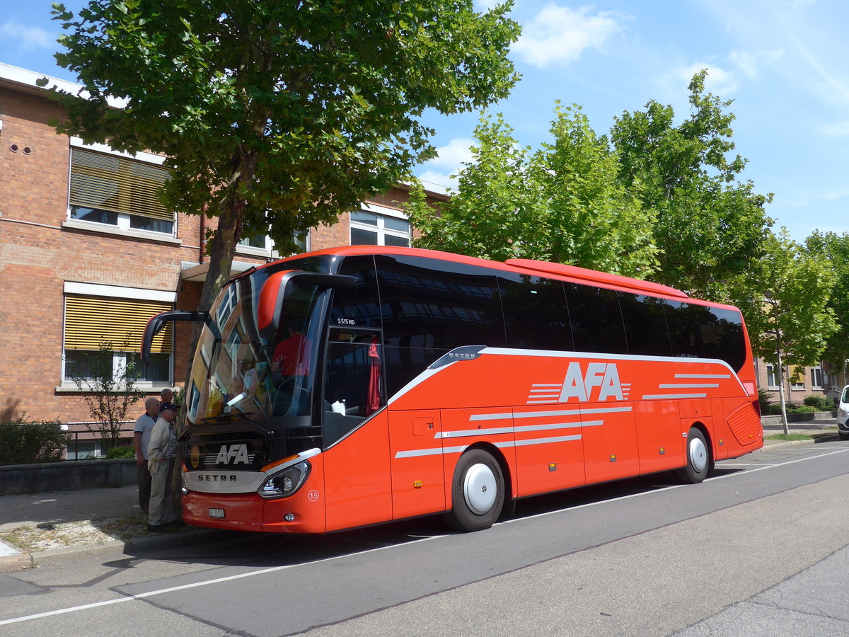 (183'823) - Aus der Schweiz: AFA Adelboden - Nr. 15/BE 26'702 - Setra am 22. August 2017 in Mannheim, EvoBus