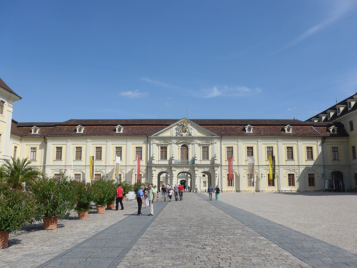 (183'826) - Das Schloss Ludwigsburg am 22. August 2017