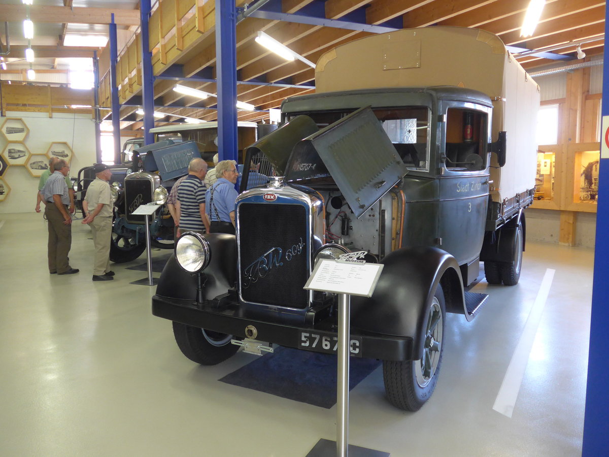 (183'933) - Stadt Zrich - Nr. 3/5767 C - FBW am 23. August 2017 in Wetzikon, FBW-Museum