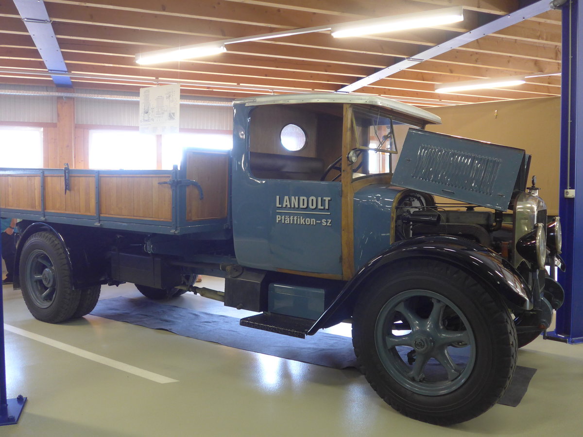 (183'935) - Landolt, Pfffikon - FBW am 23. August 2017 in Wetzikon, FBW-Museum