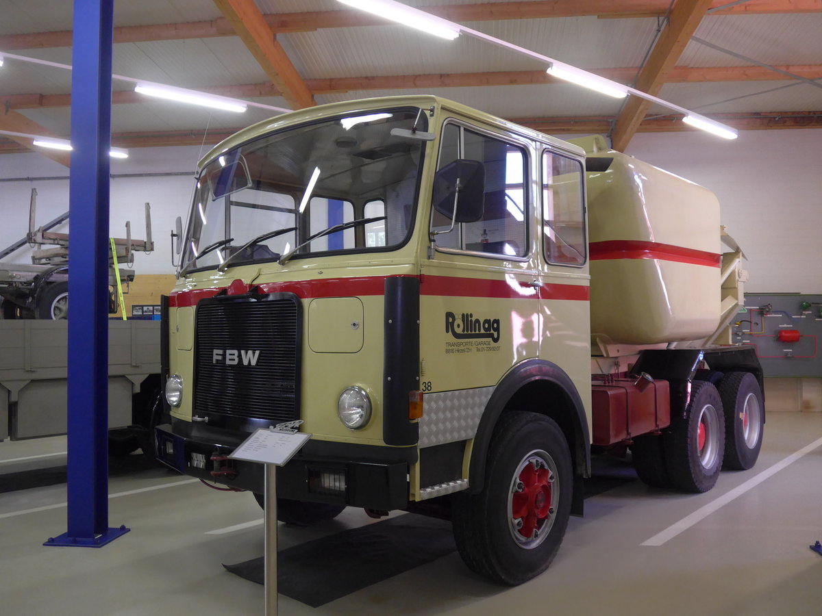 (183'942) - Rllin, Hirzel - Nr. 38 - FBW am 23. August 2017 in Wetzikon, FBW-Museum