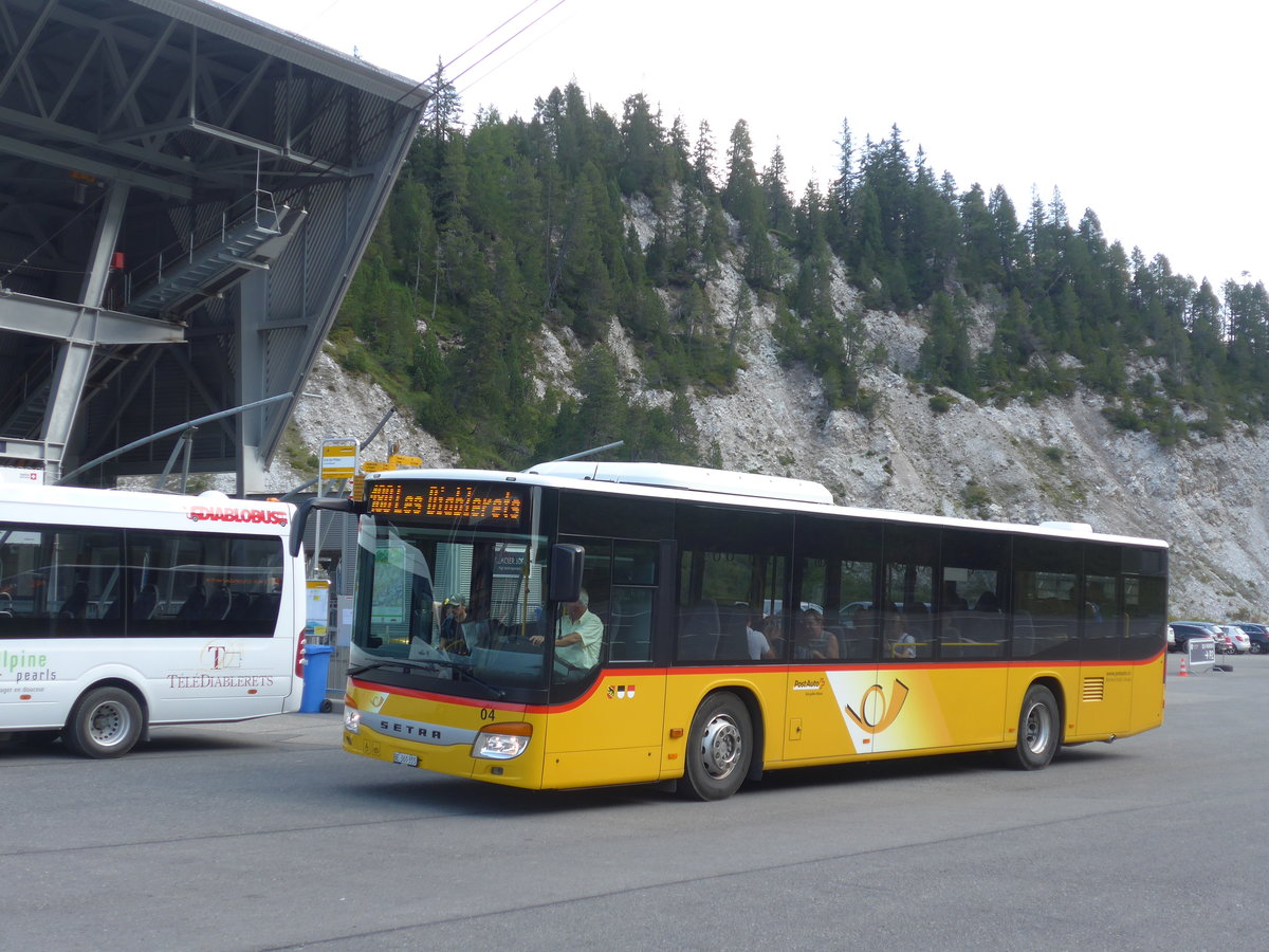 (183'971) - Kbli, Gstaad - Nr. 4/BE 360'355 - Setra am 24. August 2017 in Les Diablerets, Col du Pillon