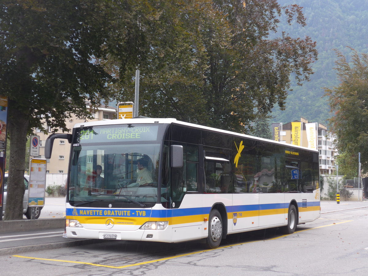 (184'019) - TMR Martigny - Nr. 101/VS 176'079 - Mercedes am 24. August 2017 beim Bahnhof Martigny