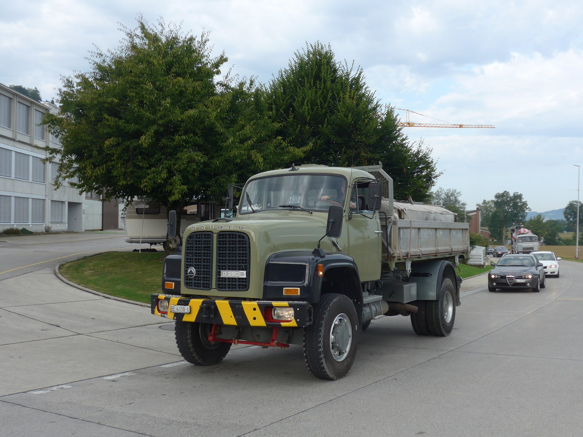(184'286) - Saurer - BE 4450 U - am 26. August 2017 in Oberkirch, CAMPUS Sursee