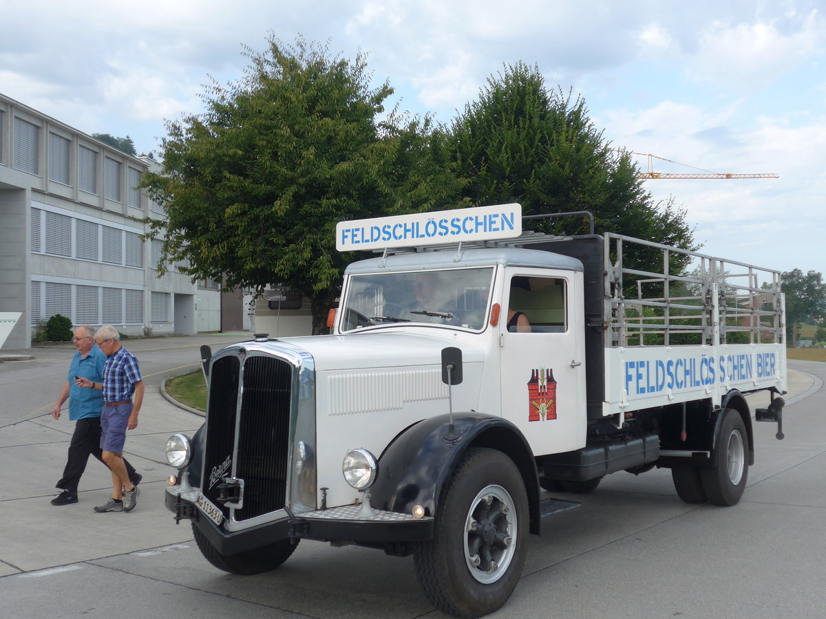 (184'293) - Feldschlsschen, Rheinfelden - AG 11'363 U - Berna am 26. August 2017 in Oberkirch, CAMPUS Sursee