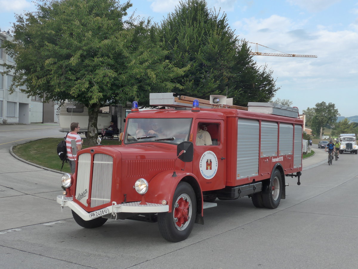 (184'294) - Feldschlsschen, Rheinfelden - FR 2408 U - Berna am 26. August 2017 in Oberkirch, CAMPUS Sursee