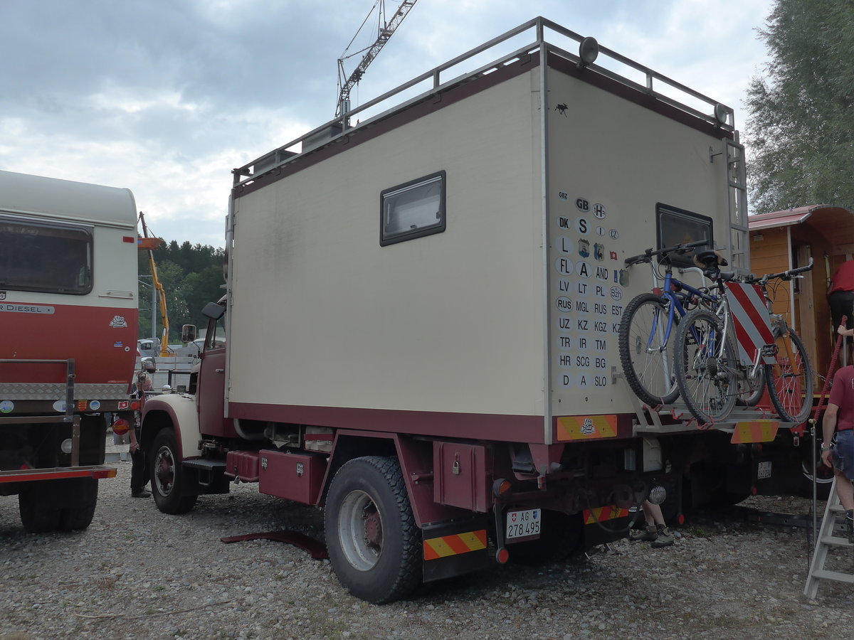 (184'413) - Saurer - AG 278'495 - am 26. August 2017 in Oberkirch, CAMPUS Sursee