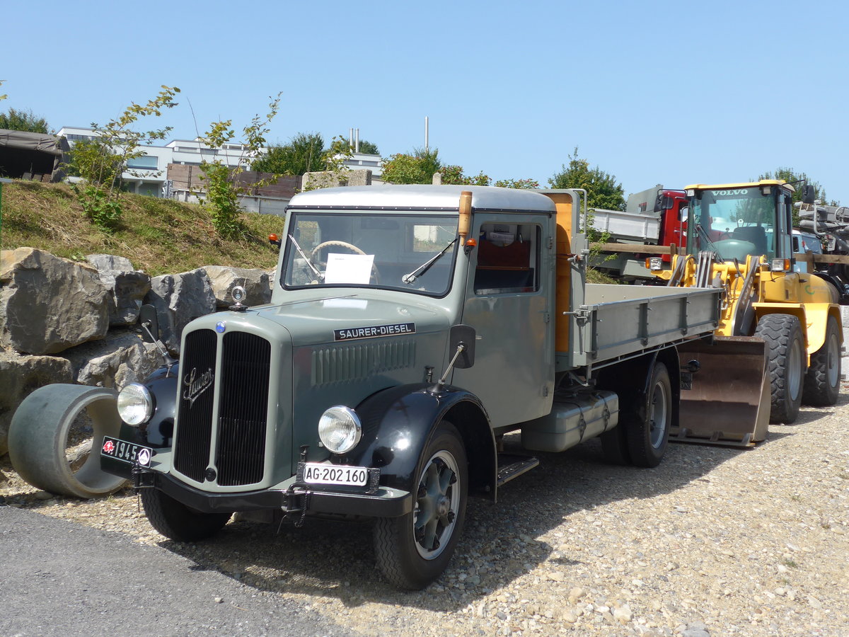 (184'483) - Saurer - AG 202'160 - am 26. August 2017 in Oberkirch, CAMPUS Sursee