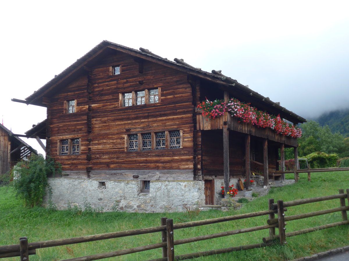 (184'723) - Das Wohnhaus von Niklaus von Flh am 10. September 2017 in Fleli-Ranft