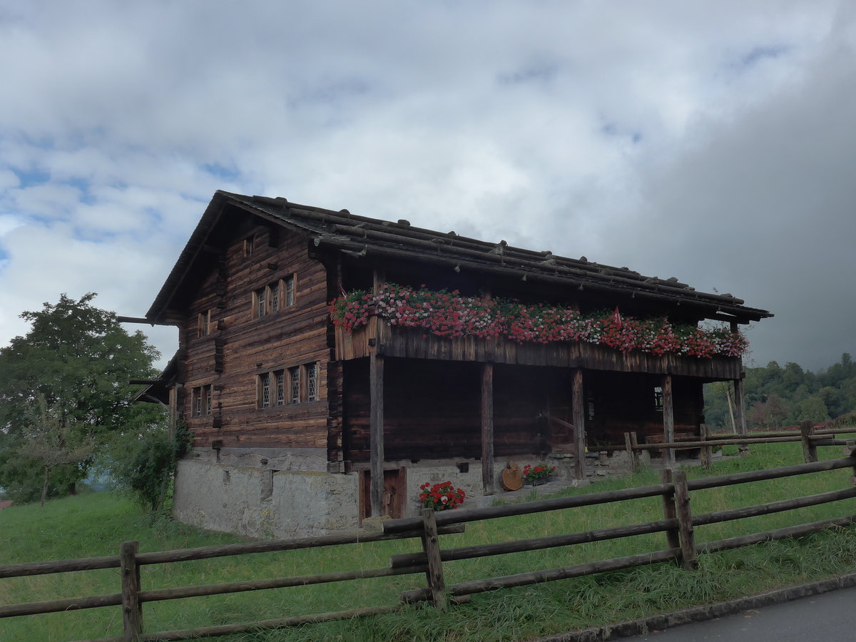 (184'724) - Das Wohnhaus von Niklaus von Flh am 10. September 2017 in Fleli-Ranft