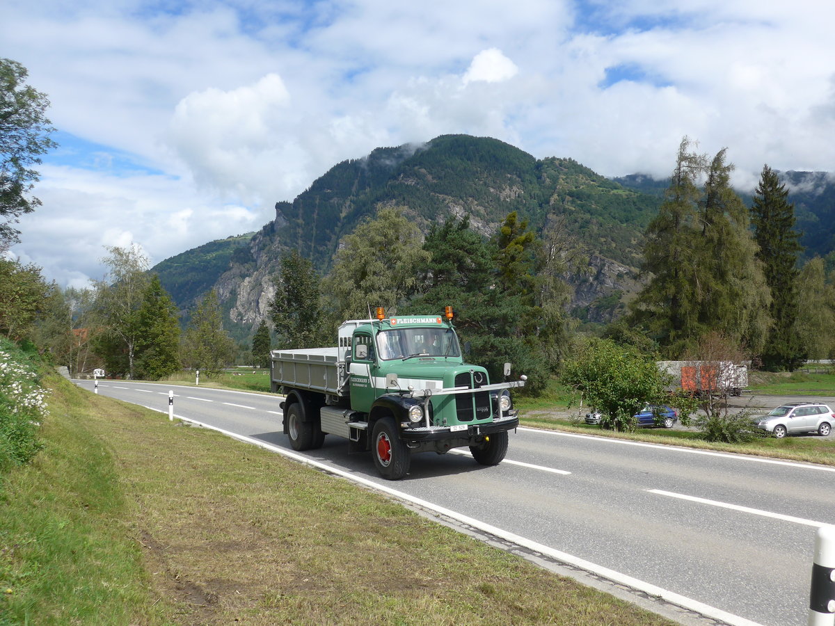 (184'842) - Fleischmann, Altendorf - SZ 529 - Berna am 16. September 2017 in Cazis, Bndner Arena