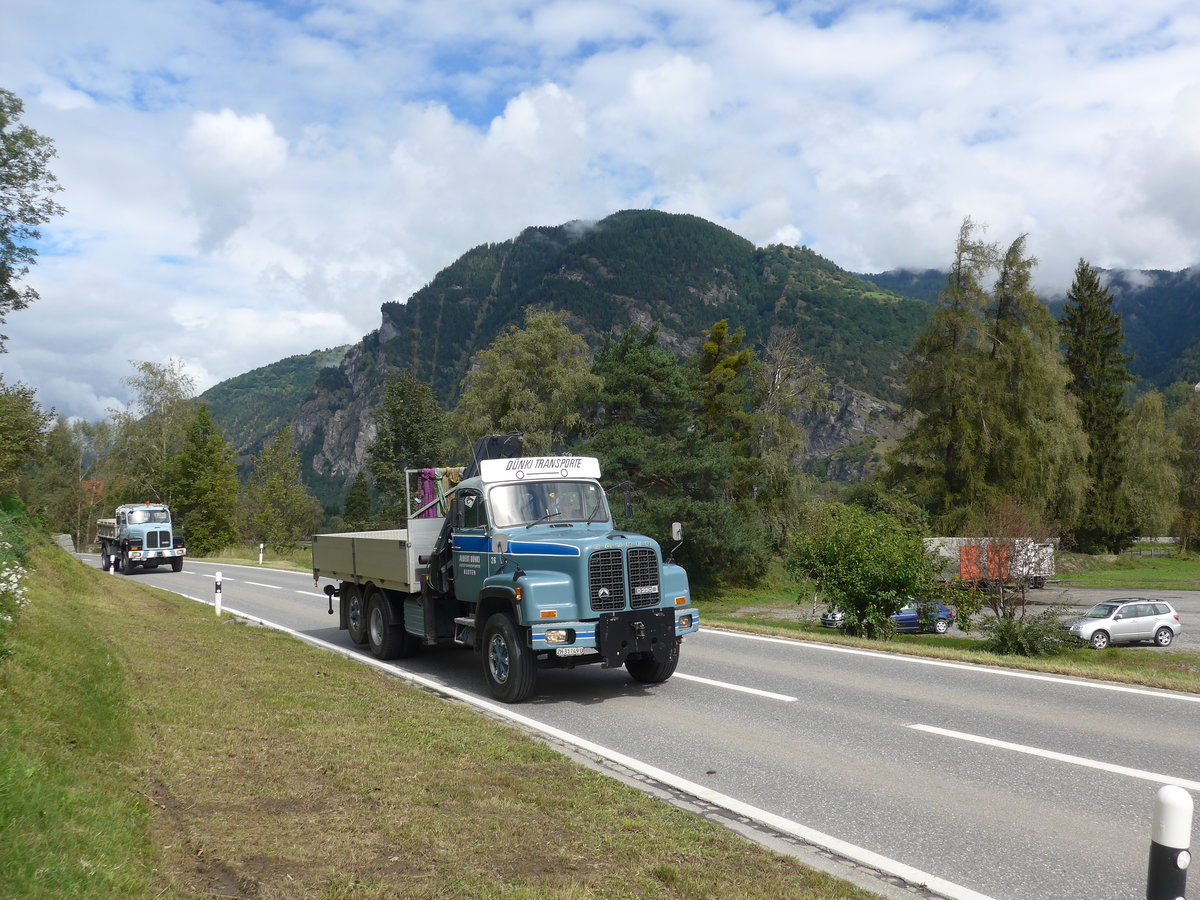 (184'851) - Dnki, Kloten - Nr. 26/ZH 31'749 U - Saurer am 16. September 2017 in Cazis, Bndner Arena
