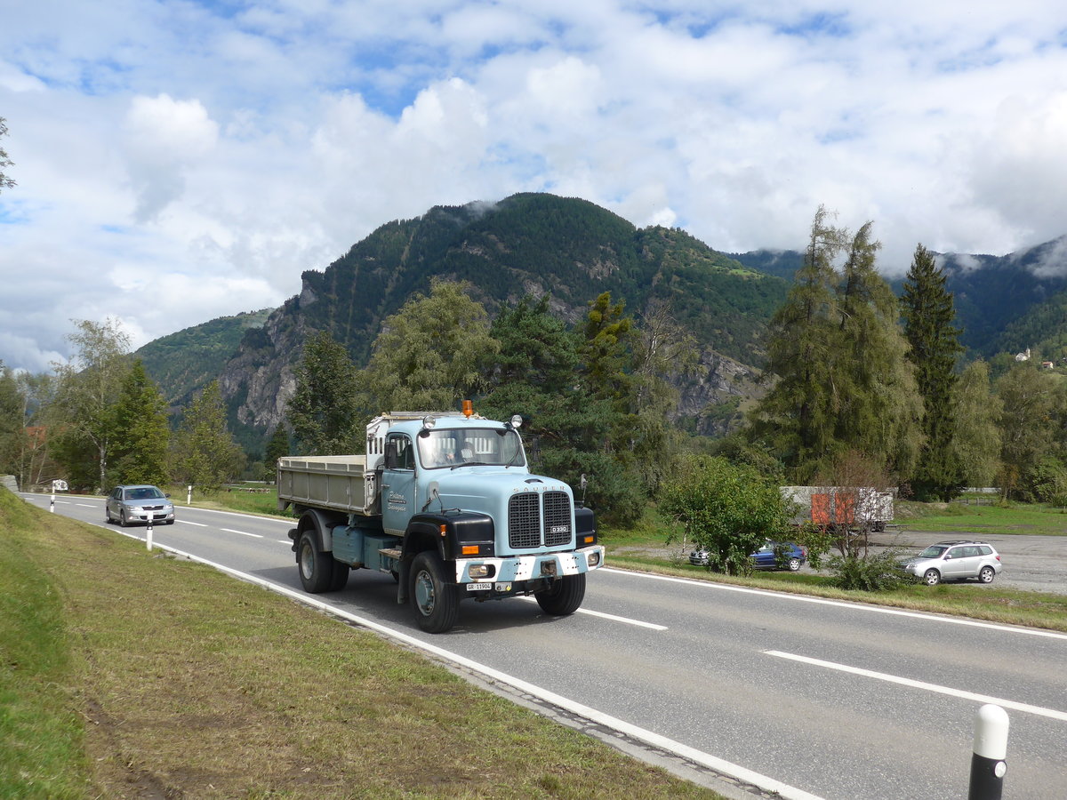 (184'852) - Poltera, Savignin - GR 11'904 - Saurer am 16. September 2017 in Cazis, Bndner Arena