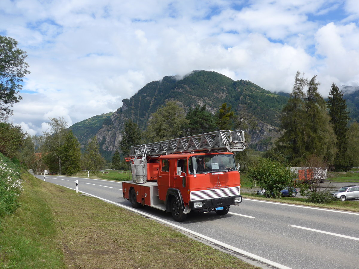 (184'857) - Magirus-Deutz - SG 3055 - am 16. September 2017 in Cazis, Bndner Arena