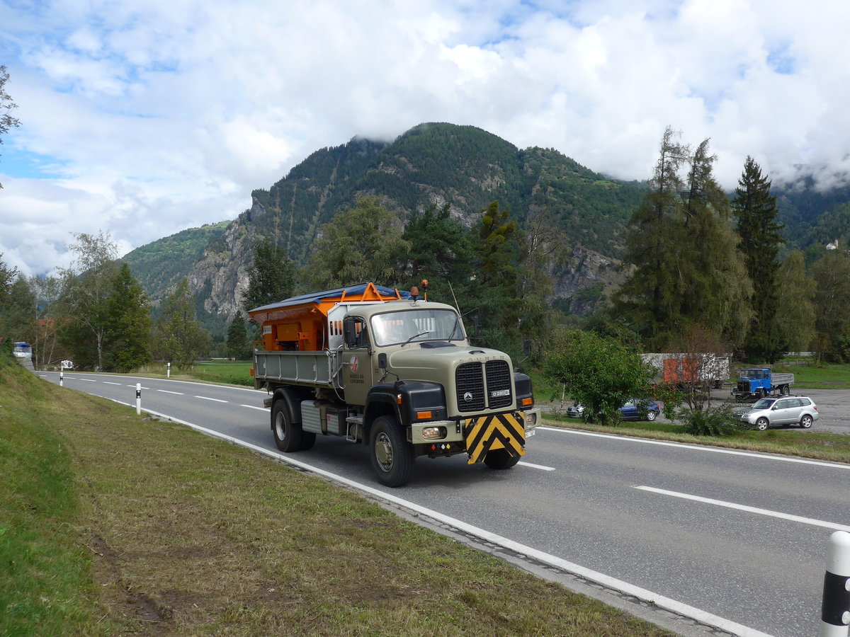 (184'866) - Hfeli, Lenzburg - Nr. 22/AG 7995 - Saurer am 16. September 2017 in Cazis, Bndner Arena