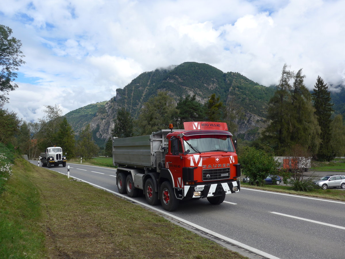 (184'883) - Vils, Vitters - SG 66'587 - Saurer am 16. September 2017 in Cazis, Bndner Arena