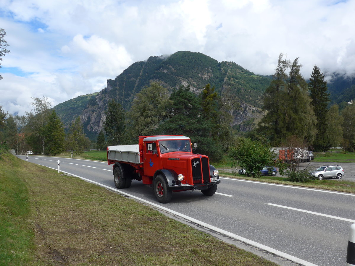 (184'888) - Saurer - SG 900 U - am 16. September 2017 in Cazis, Bndner Arena
