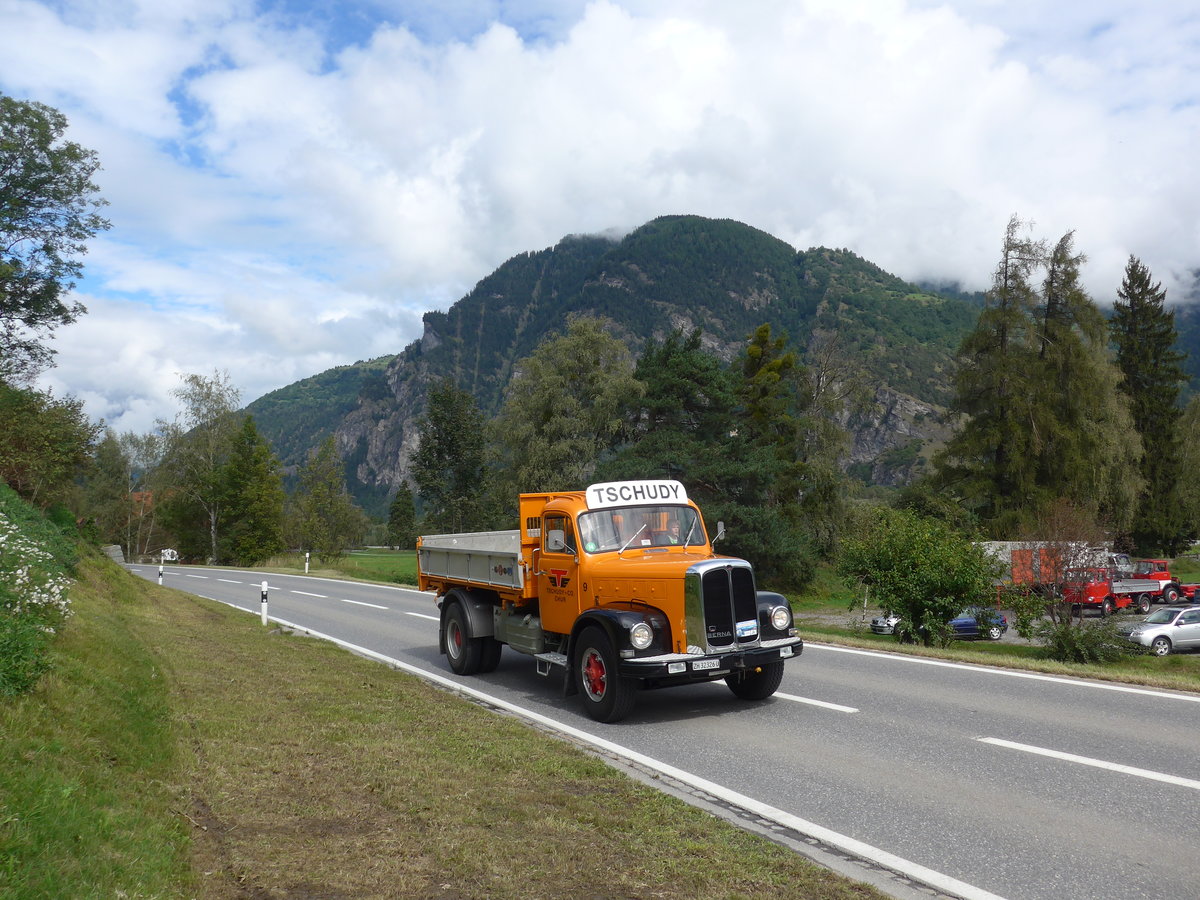 (184'892) - Tschudy, Chur - Nr. 9/ZH 32'326 U - Berna am 16. September 2017 in Cazis, Bndner Arena