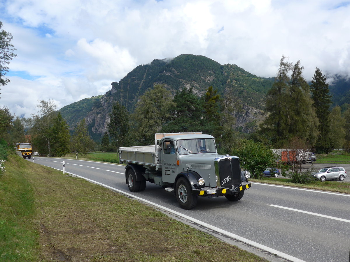 (184'899) - Mettler, Chur - GR 266 U - FBW am 16. September 2017 in Cazis, Bndner Arena