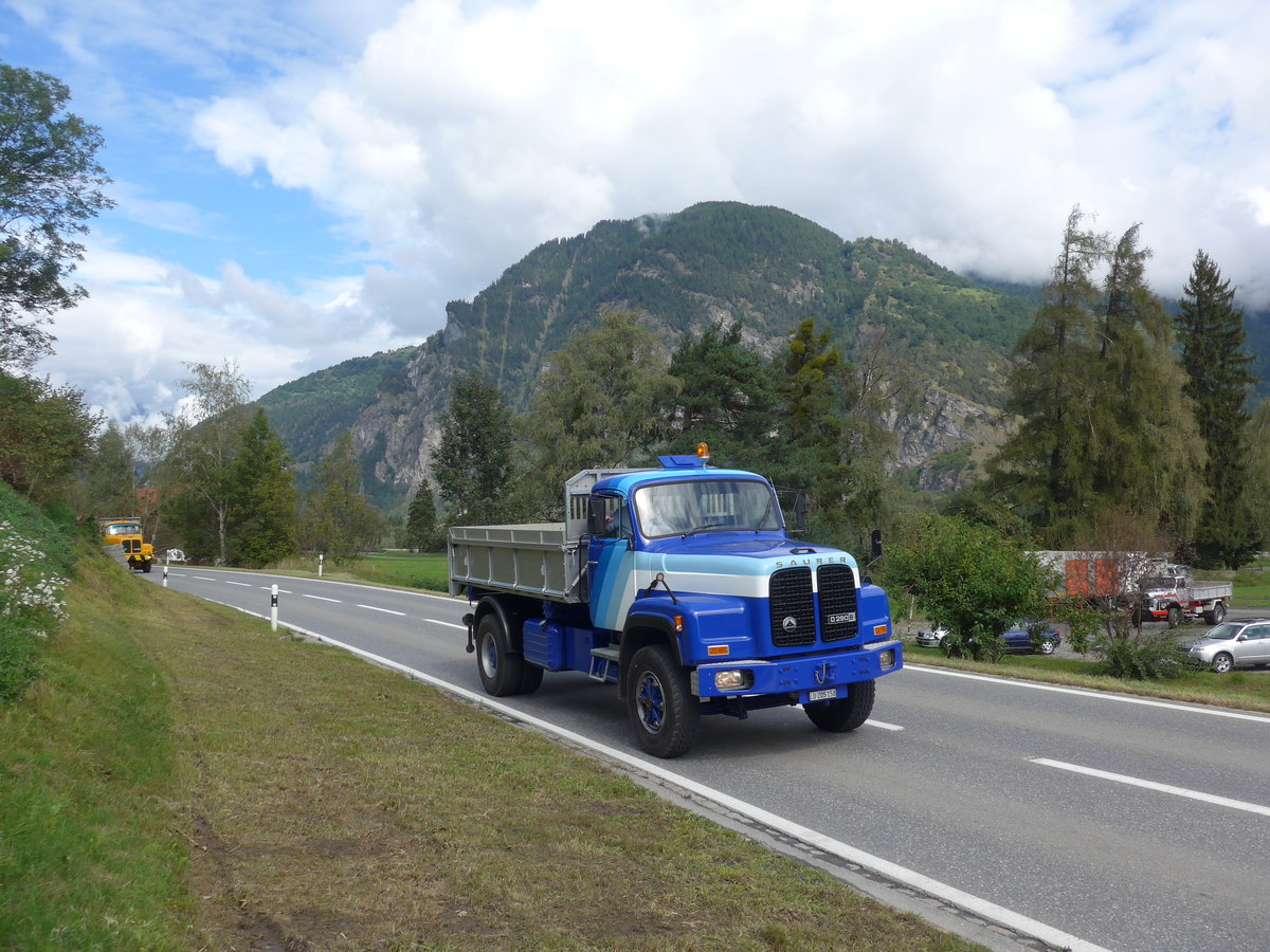 (184'911) - Saurer - LU 205'158 - am 16. September 2017 in Cazis, Bndner Arena