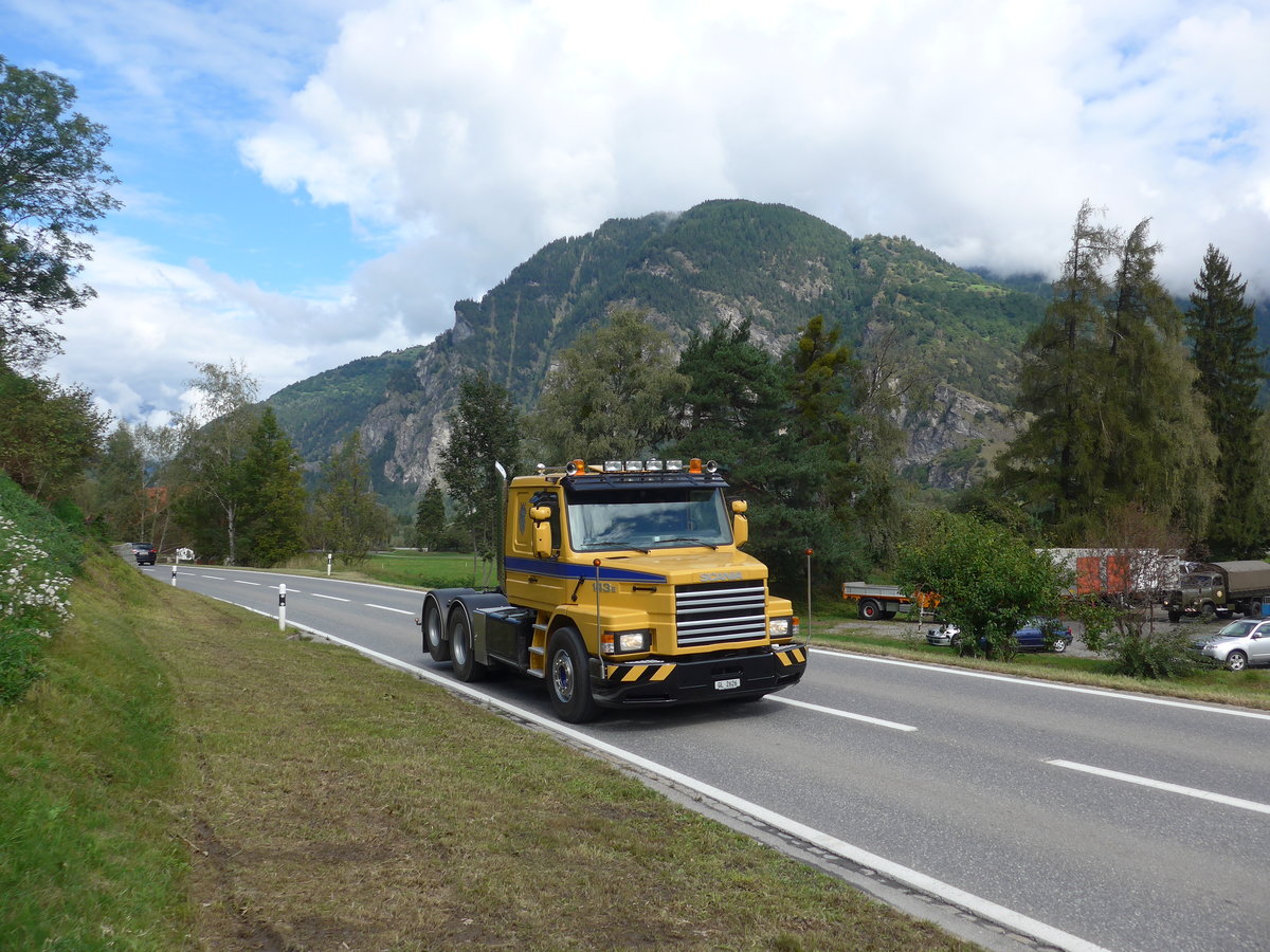 (184'915) - Scania - GL 2626 - am 16. September 2017 in Cazis, Bndner Arena