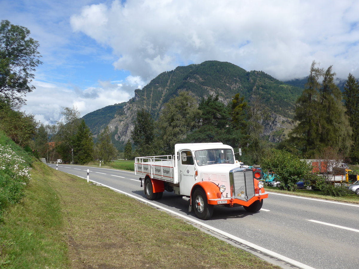 (184'921) - Mineralquelle, Eptingen - BL 9579 U - FBW am 16. September 2017 in Cazis, Bndner Arena