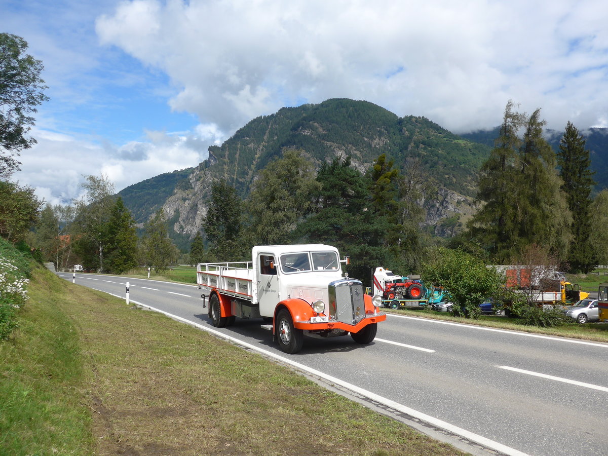(184'923) - Mineralquelle, Eptingen - BL 790 - FBW am 16. September 2017 in Cazis, Bndner Arena