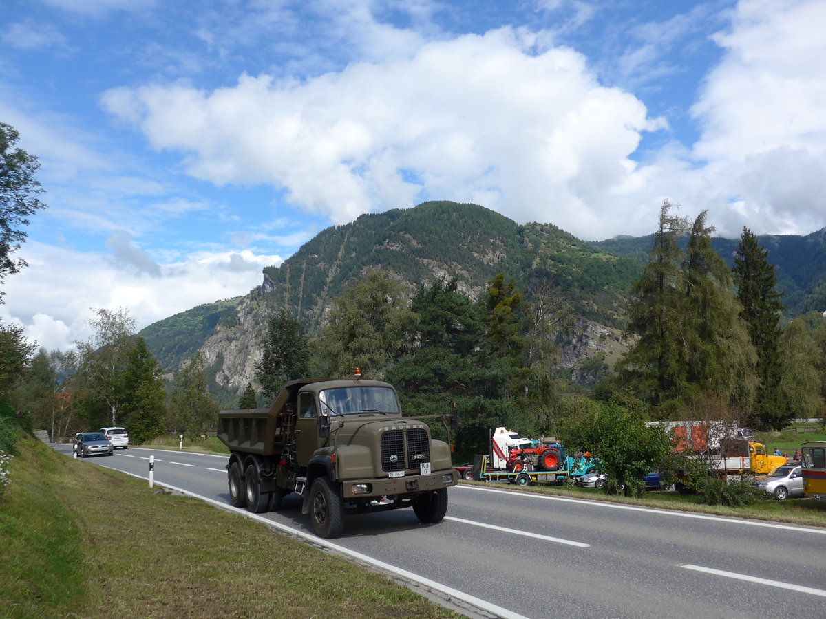 (184'928) - Saurer - ZH 794 U - am 16. September 2017 in Cazis, Bndner Arena