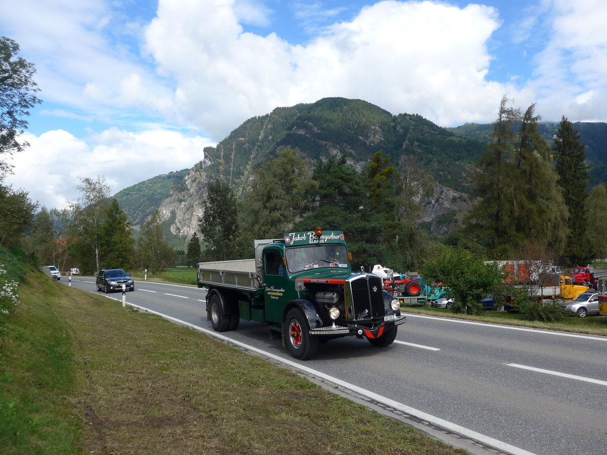 (184'949) - Baumgartner, Glarus - GL 133 - Berna am 16. September 2017 in Cazis, Bndner Arena