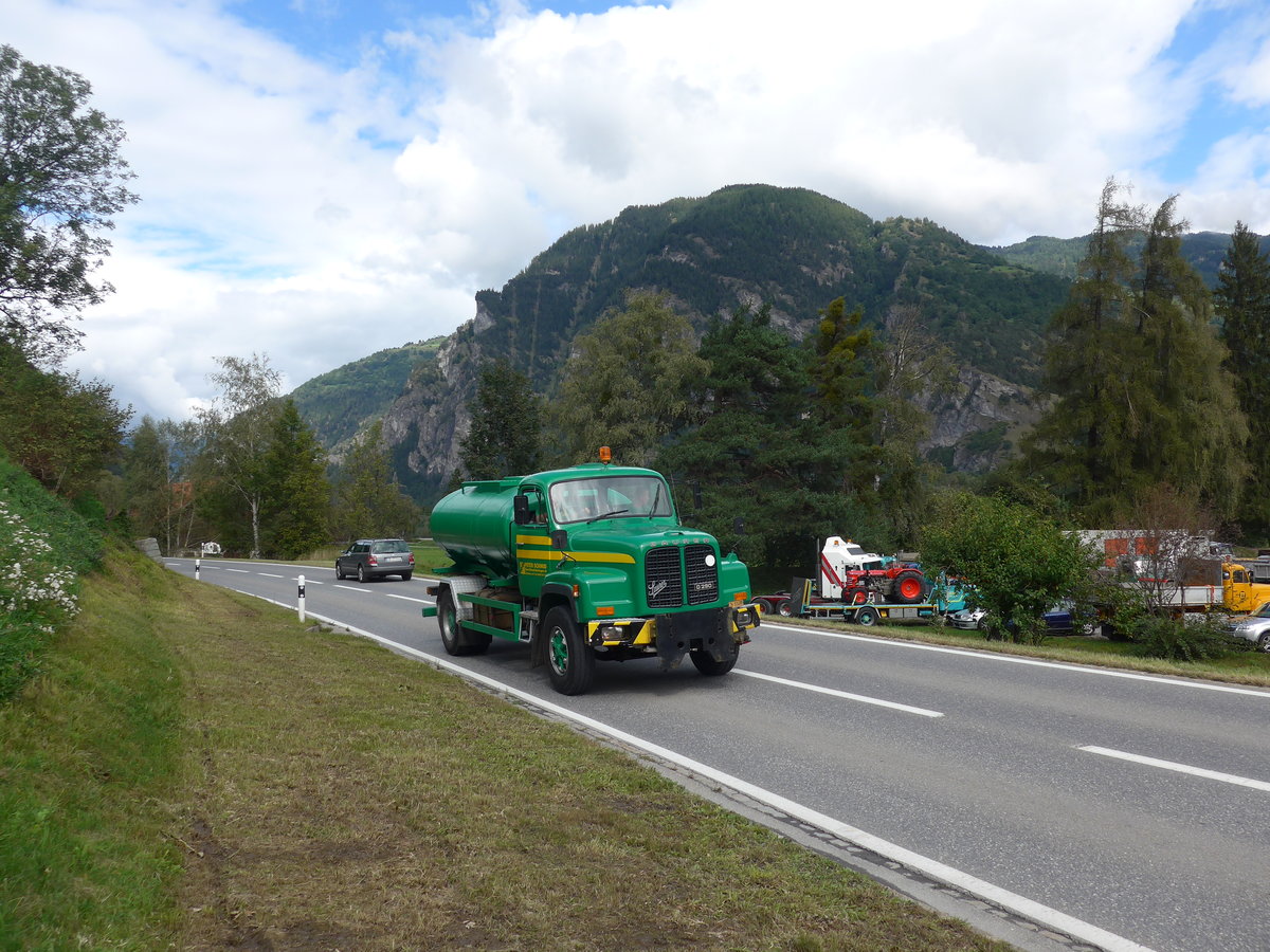 (184'965) - Schmid, Affoltern a.A. - ZH 51'499 - Saurer am 16. September 2017 in Cazis, Bndner Arena