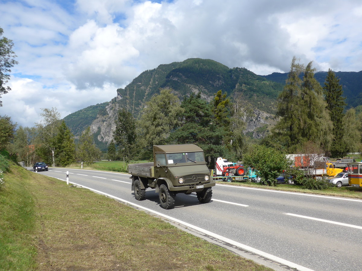 (184'971) - Mercedes - GR 101'755 - am 16. September 2017 in Cazis, Bndner Arena