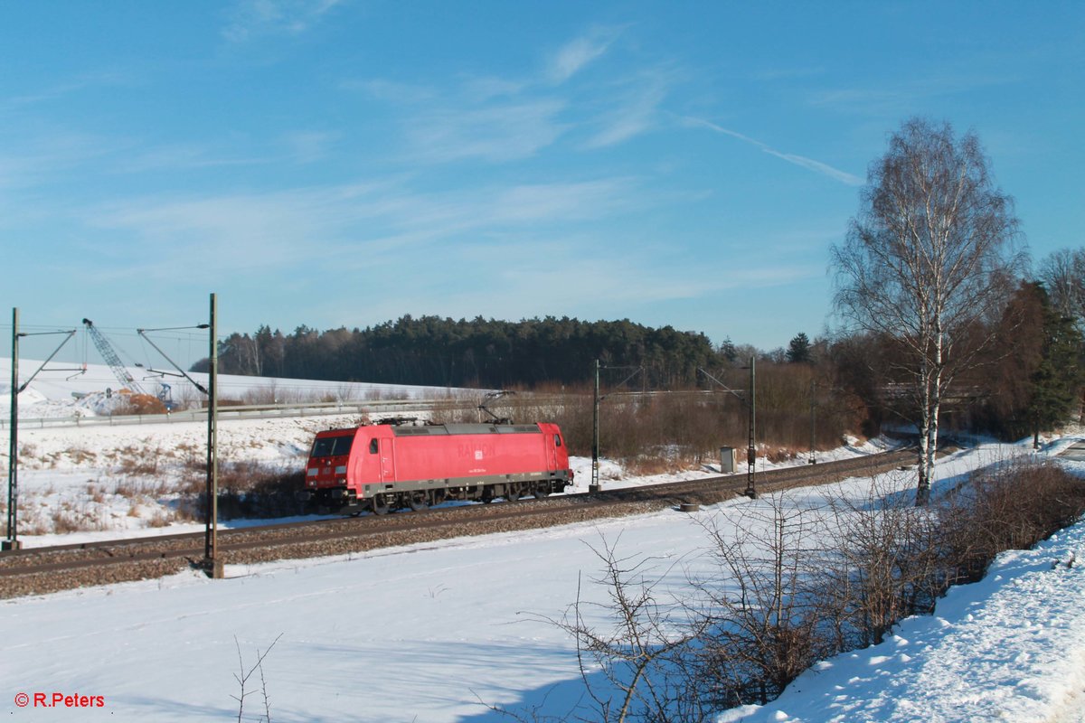 185 264-9 lz bei Sinsgrün. 19.01.17