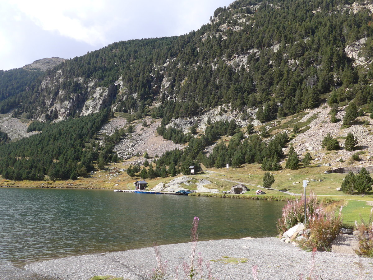 (185'248) - Der Stausee am 26. September 2017 im Vall de Nria