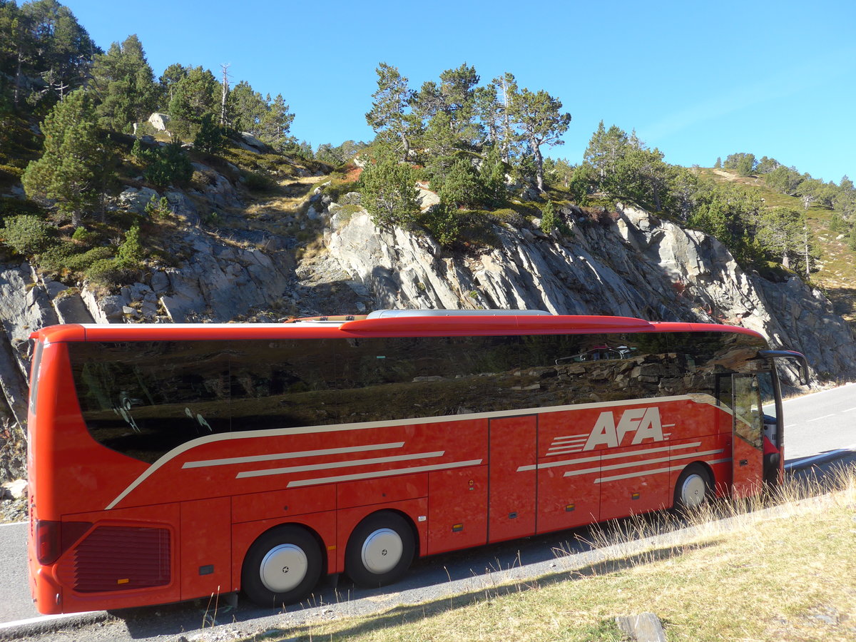 (185'308) - Aus der Schweiz: AFA Adelboden - Nr. 16/BE 21'181 - Setra am 27. September 2017 bei Arcals