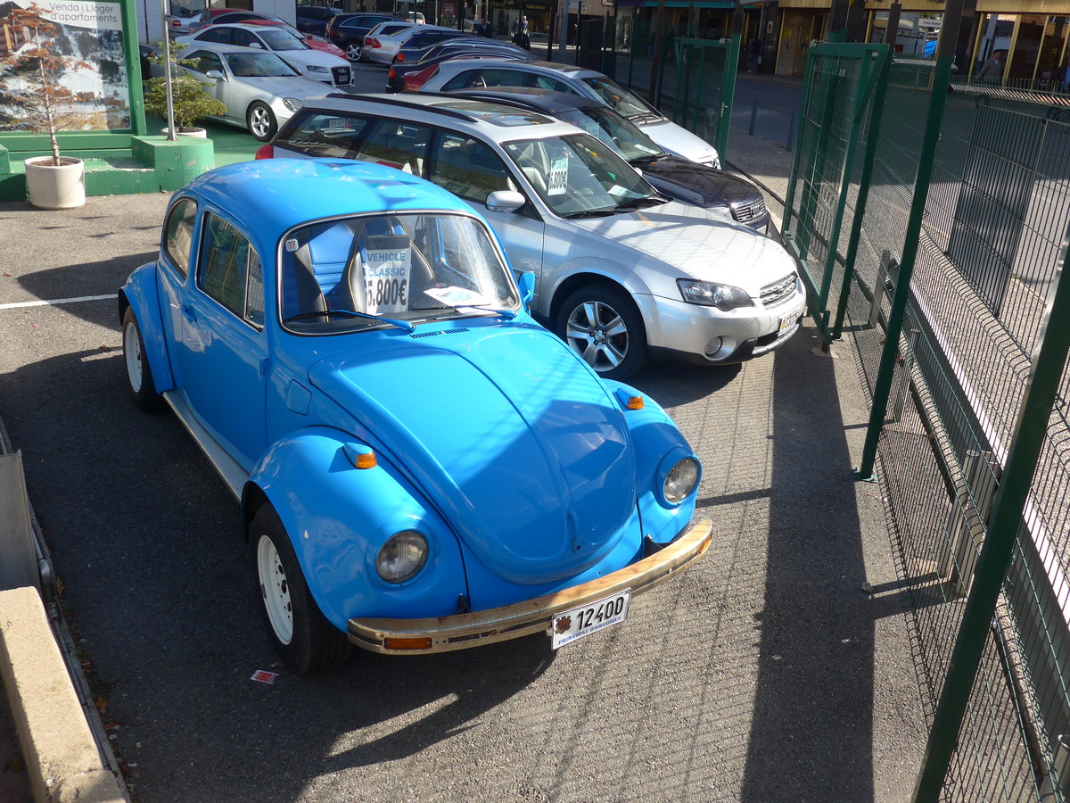 (185'474) - VW-Kfer - 12'400 - am 28. September 2017 in Andorra la Vella