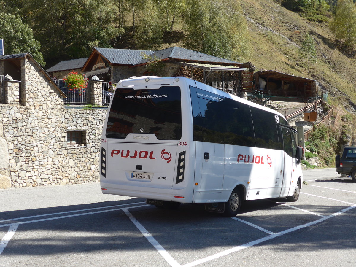 (185'510) - Pujol, Lloret de Mar - Nr. 394/4134 JGH - Indcar am 28. September 2017 in Os de Civis