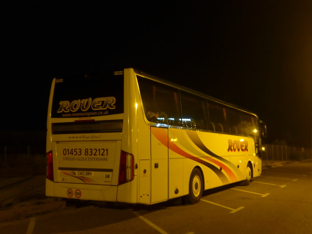 (185'709) - Aus England: Rover, Cloucester - CH13 DRH - Van Hool am 29. September 2017 in Roses