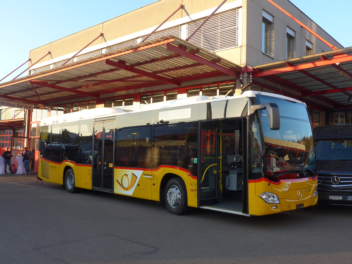 (186'238) - Amstein, Willisau - Mercedes am 3. November 2017 in Kloten, EvoBus