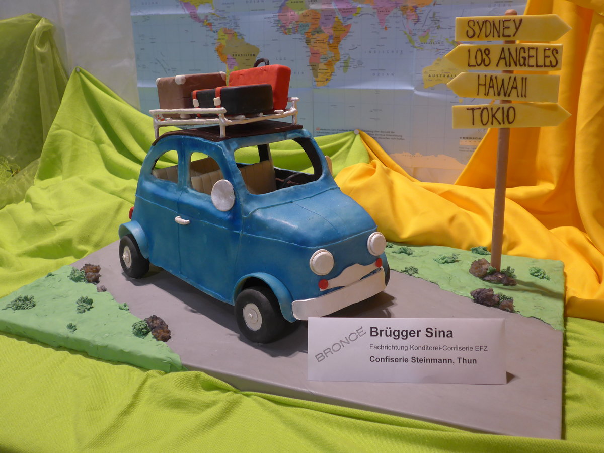 (186'259) - Ssser Fiat 500 an der Neuland am 5. November 2017 in Thun, Expo