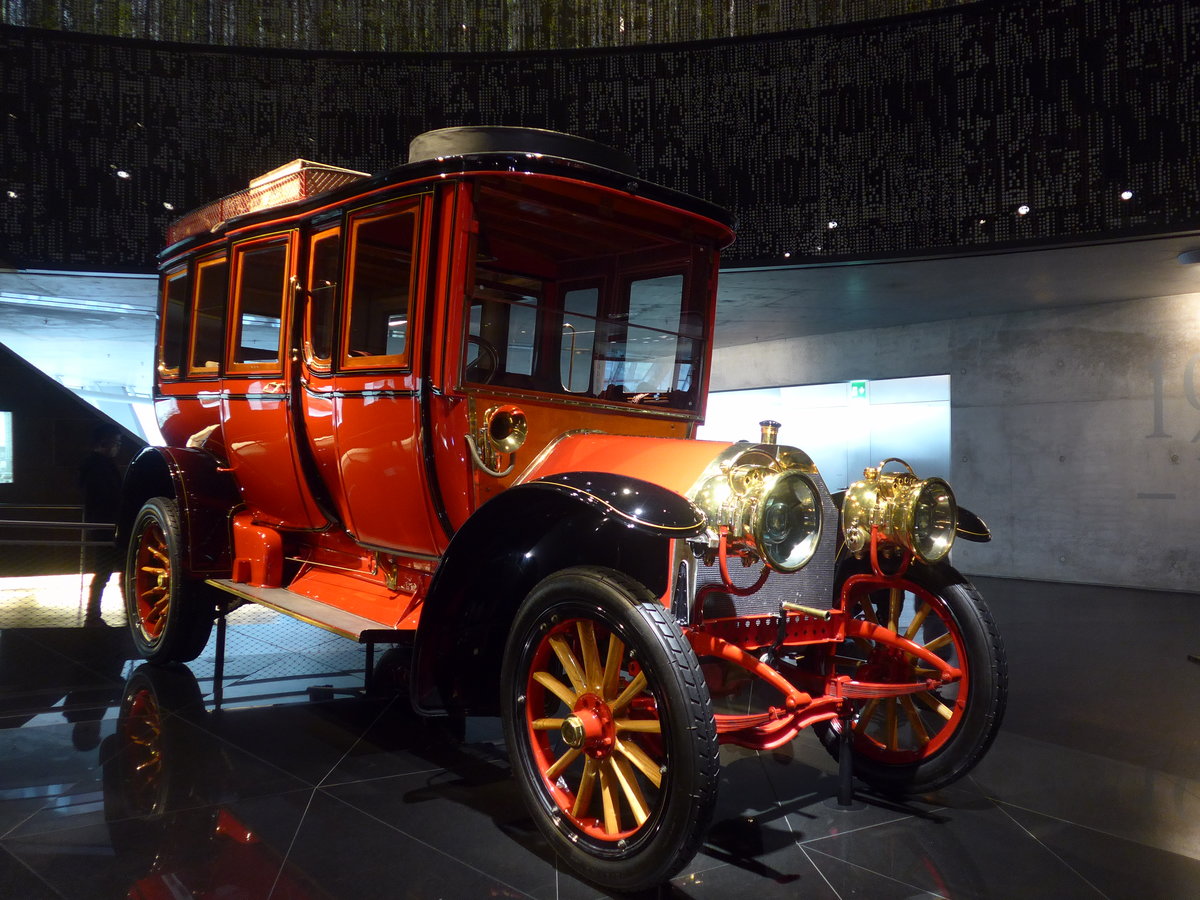 (186'325) - Aus Oesterreich: Jellinek, Baden b. Wien - 43-M - Mercedes am 12. November 2017 in Stuttgart, Mercedes-Benz Museum