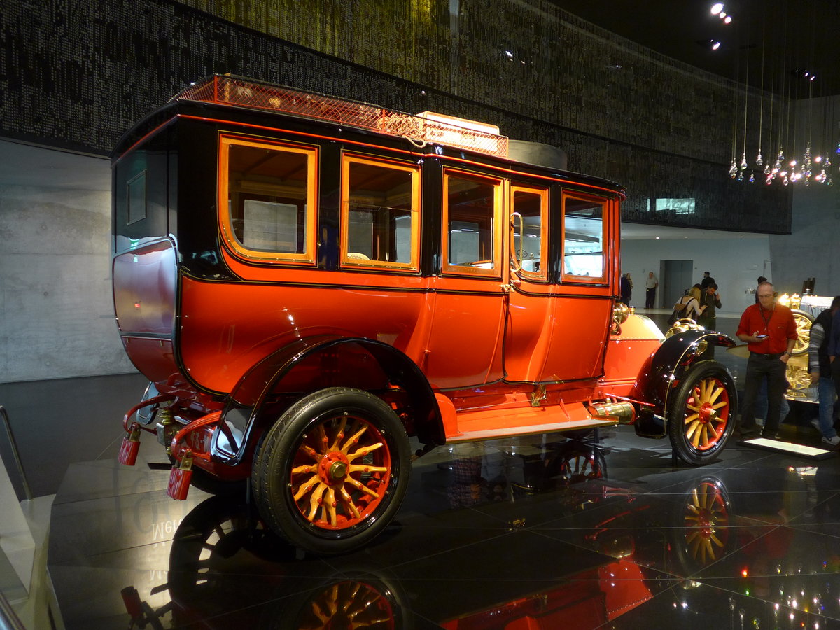 (186'326) - Aus Oesterreich: Jellinek, Baden b. Wien - 43-M - Mercedes am 12. November 2017 in Stuttgart, Mercedes-Benz Museum