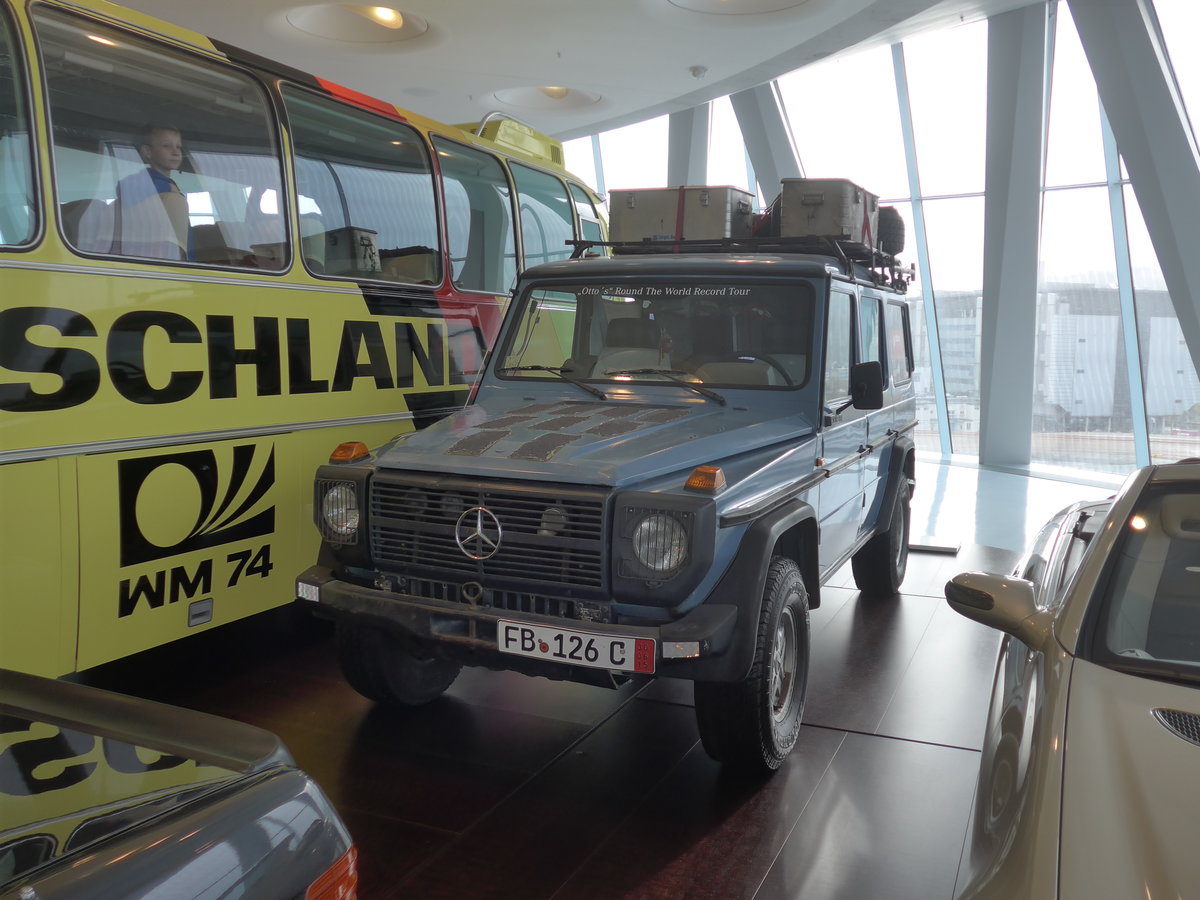 (186'448) - Mercedes-Benz 300 GD  Otto  von 1988; Gunther Holtorf - FB 126 C - am 12. November 2017 in Stuttgart, Mercedes-Benz Museum