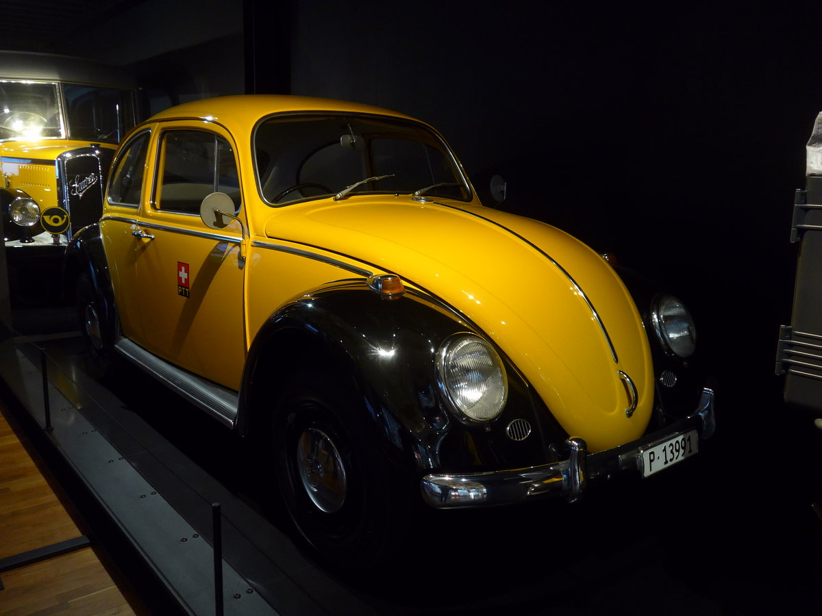 (186'543) - PTT-Regie - P 13'991 - VW-Kfer am 19. November 2017 in Bern, Museum fr Kommunikation
