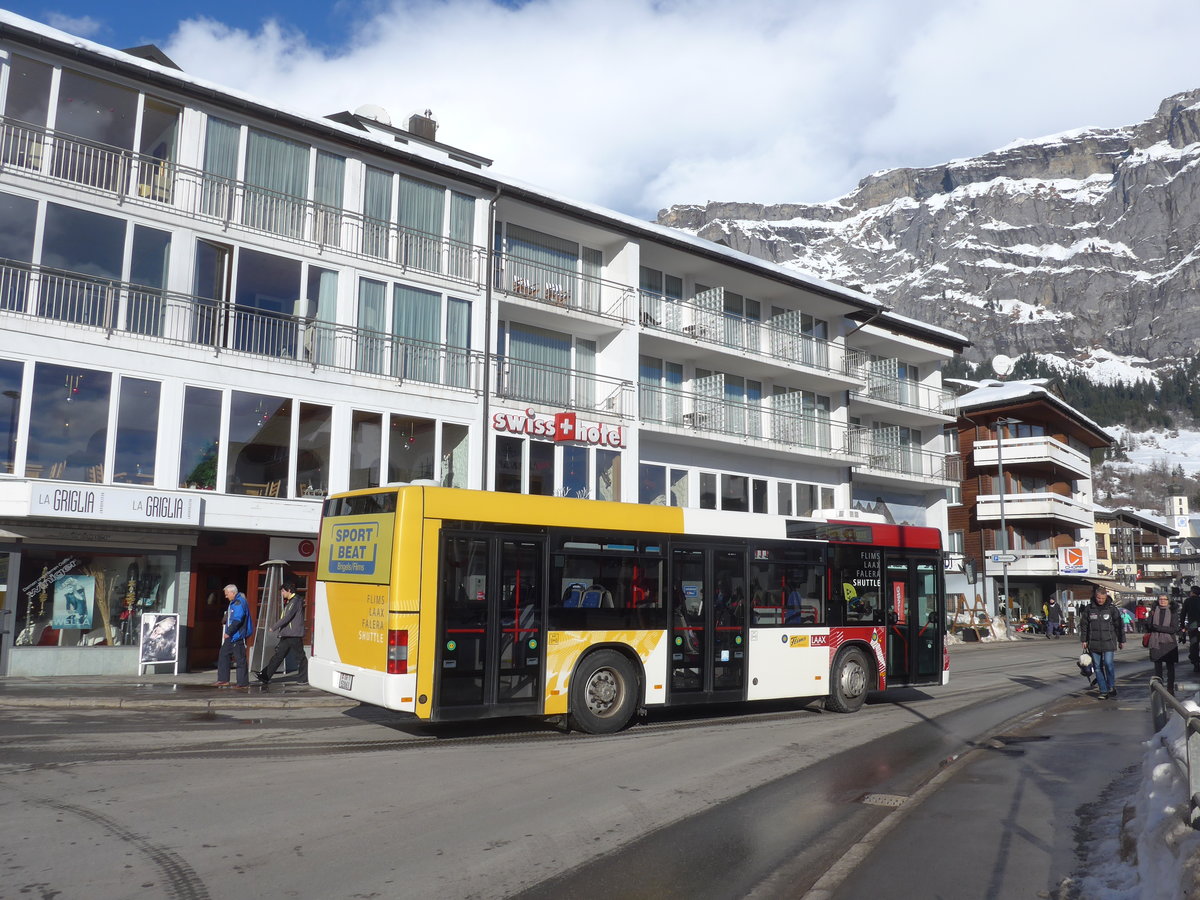 (187'399) - Stuppan, Flims - GR 52'063 - MAN/Gppel am 26. Dezember 2017 in Flims, Bergbahnen