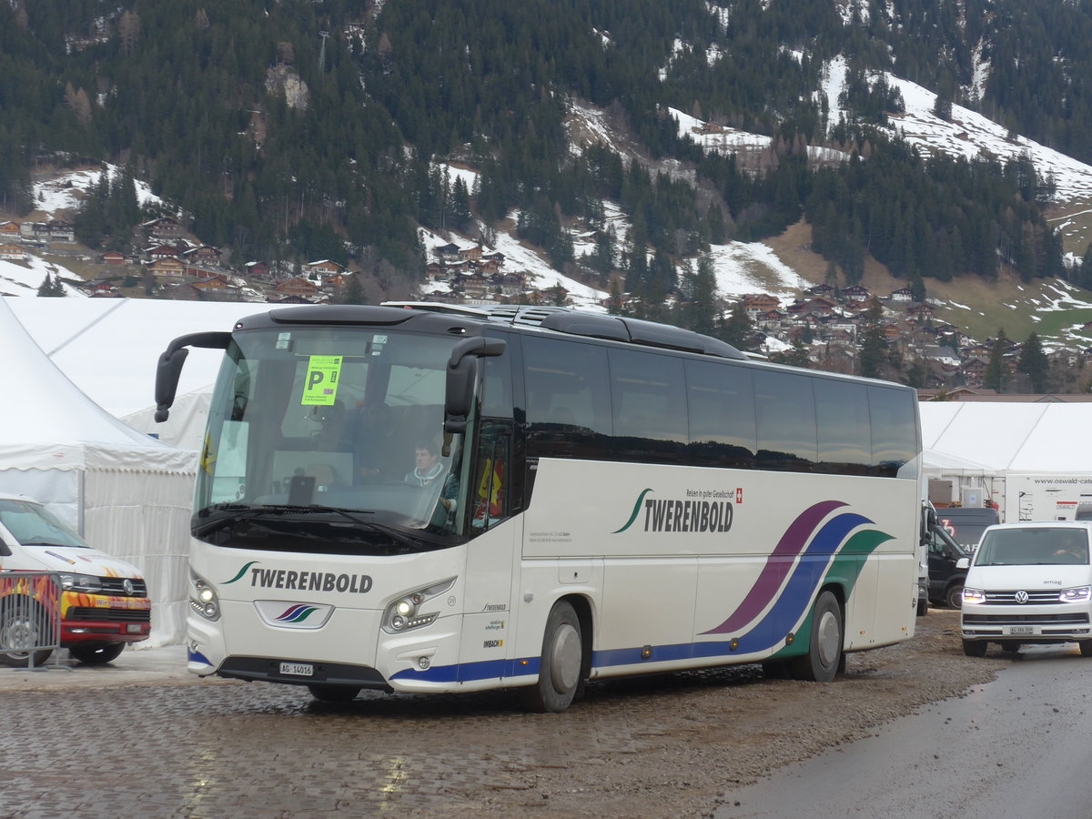 (187'724) - Twerenbold, Baden - Nr. 39/AG 14'016 - VDL am 7. Januar 2018 in Adelboden, Weltcup