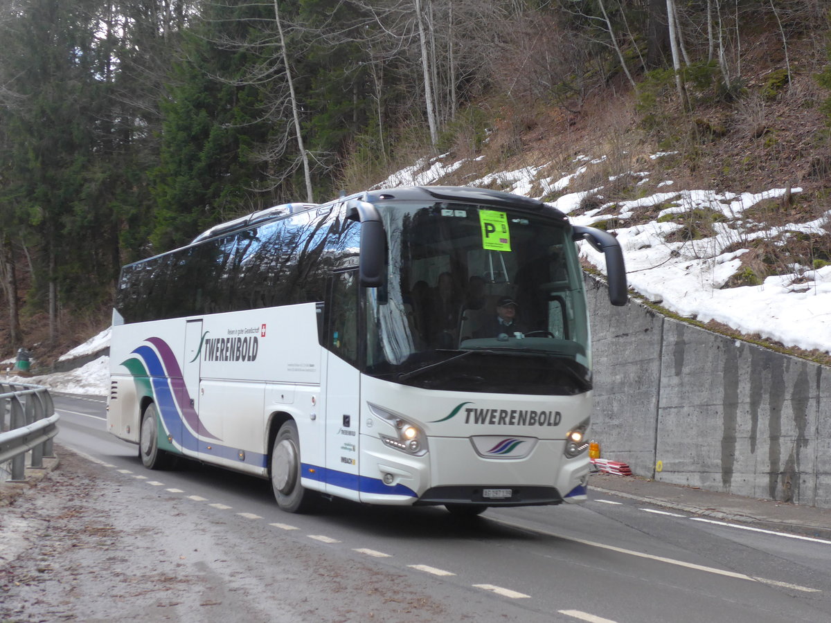 (187'872) - Twerenbold, Baden - Nr. 44/AG 197'139 - VDL am 7. Januar 2018 in Achseten, Schmitten