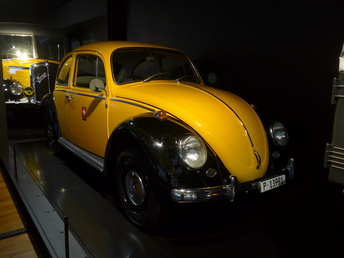 (188'066) - PTT-Regie - P 13'991 - VW-Kfer am 21. Januar 21. Januar 2018 in Bern, Museum fr Kommunikation