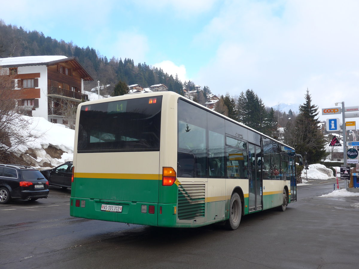 (188'910) - Buchard, Leytron - Nr. 69/VS 101'312 - Mercedes (ex MBC Morges Nr. 69) am 18. Februar 2018 in Ovronnaz, Post